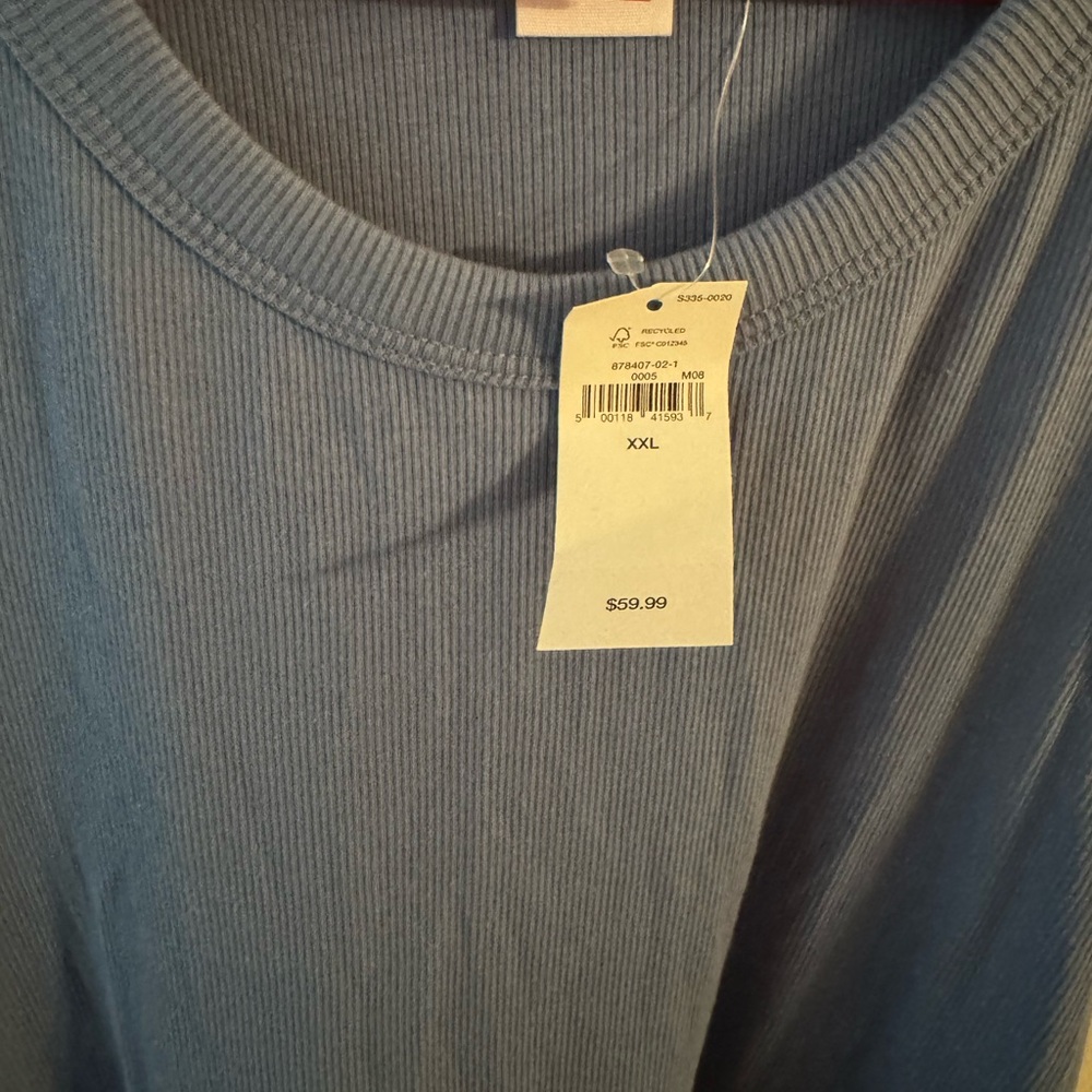 Gap Light Blue Sleeveless Maxi Dress - Picture 3 of 4